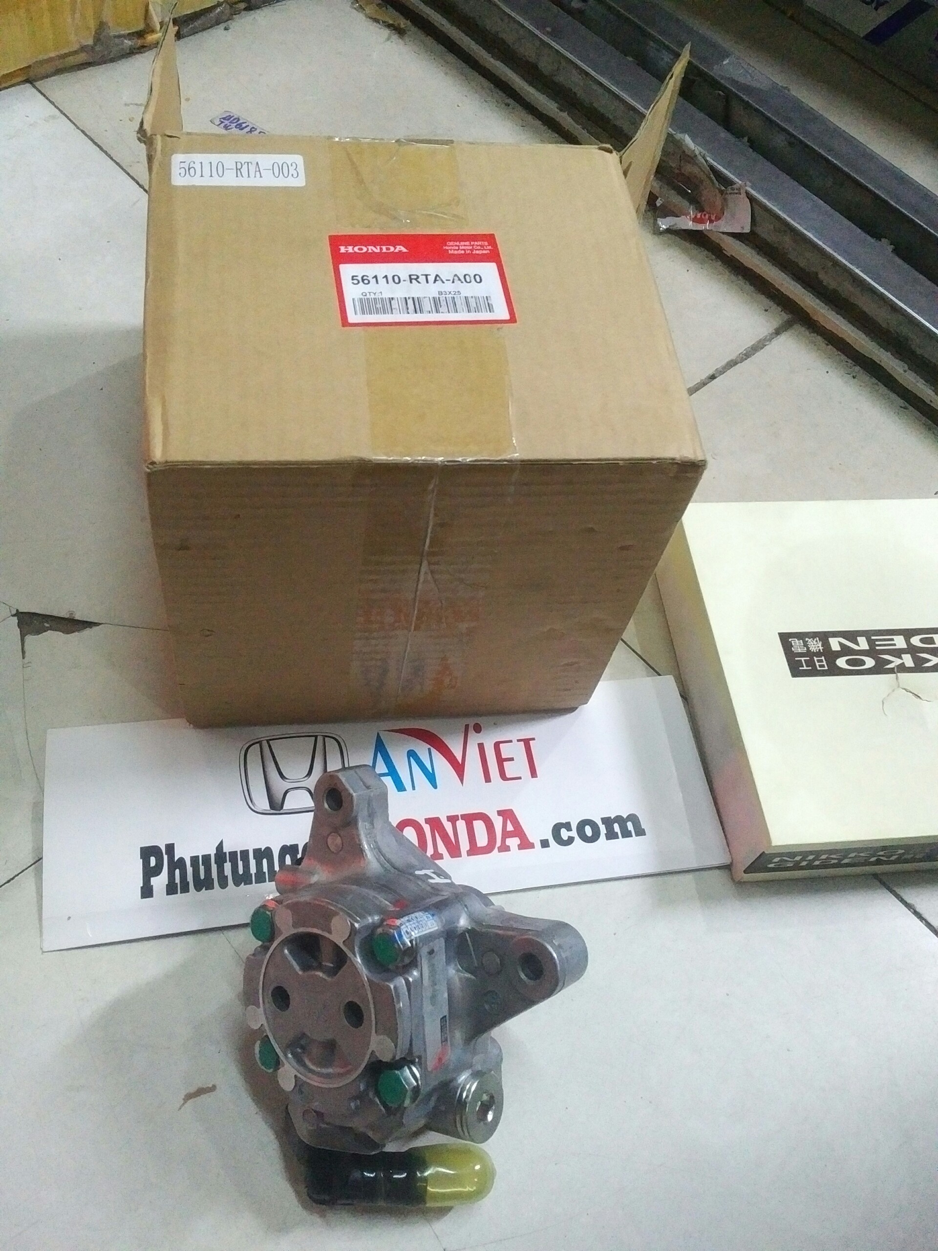 bom tro luc lai honda CRV